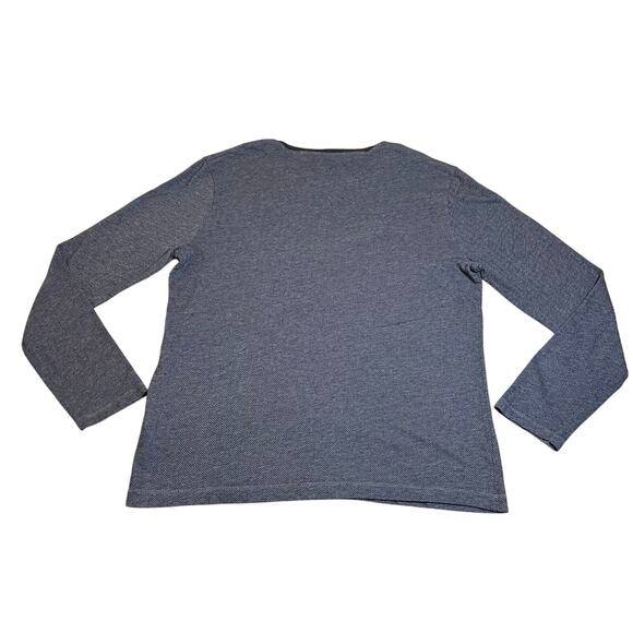 Banana Republic Men's Luxury Touch Crewneck Standard Fit Shirt Size L Cotton - Picture 2 of 9